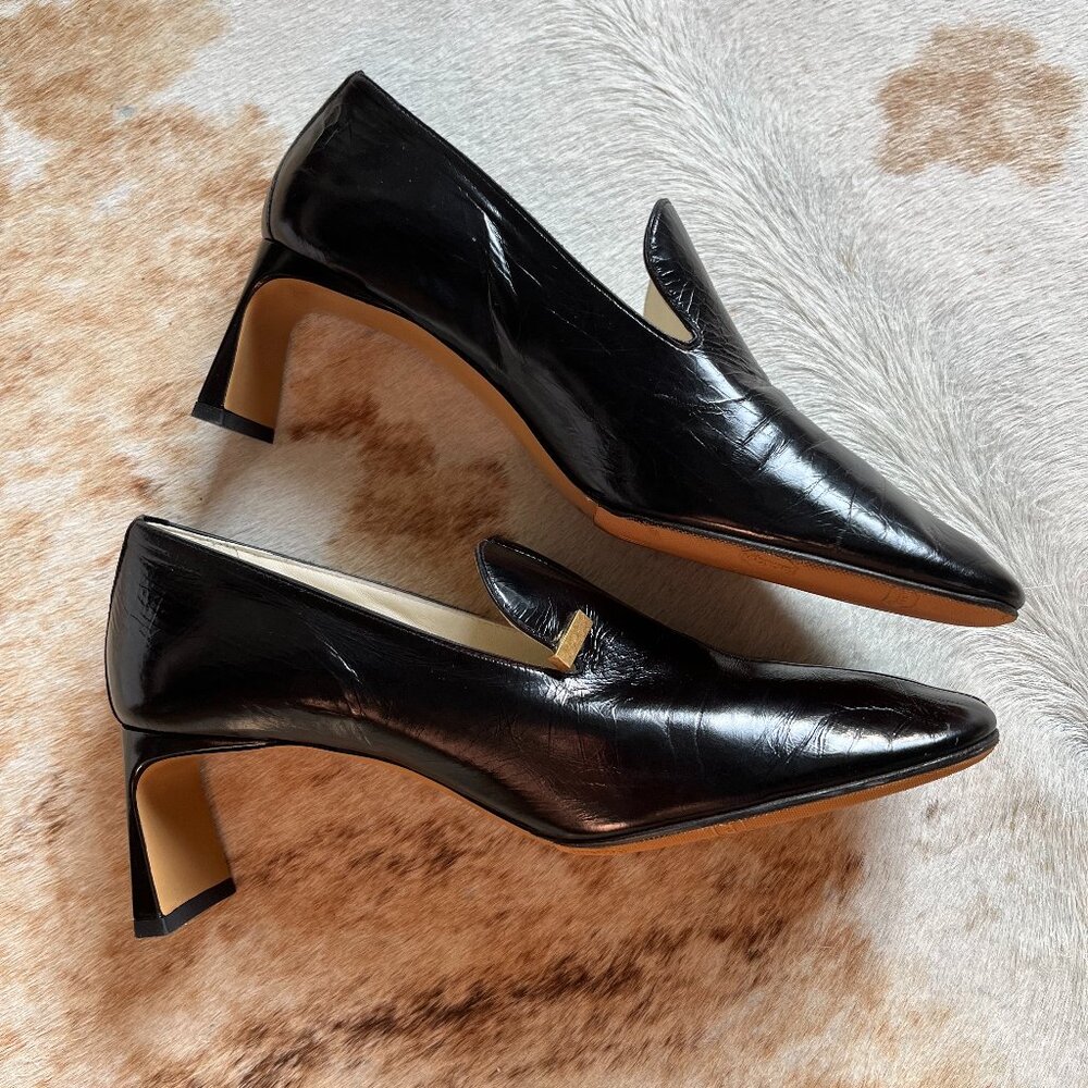 Phoebe Philo Club Loafer black leather NEW + never worn